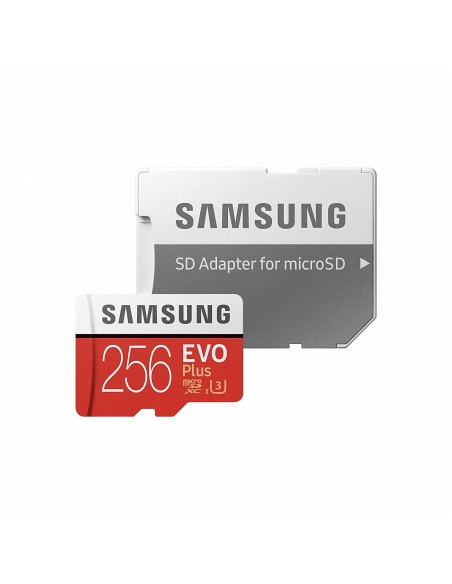 TARJETA MICROSDXC C10 SAMSUNG EVO PLUS 256GB ADAPT