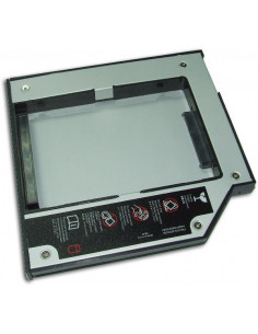 ADAPTADOR DISCO DURO Y SSD 2 5  SATA A DVD 12 7MM