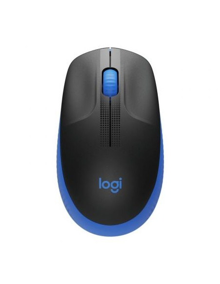RATON INALAMBRICO LOGITECH M190 1000DPI NEGRO AZUL