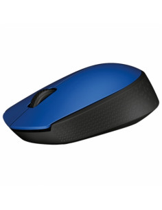 RATON OPTICO INALAMBRICO LOGITECH M171 AZUL