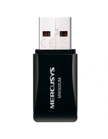 ADAPTADOR USB WIFI-N MERCUSYS MW300UM 300MBS