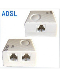 SPLITTER / SEPARADOR / MICROFILTRO ADSL GRIS