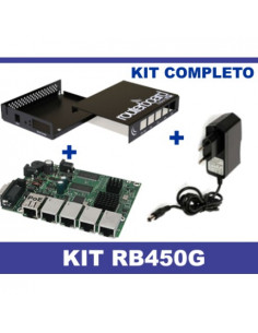 ROUTER BOARD MIKROTIK RB450G   CARCASA   FUENTE