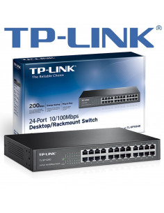 SWITCH 24 PUERTOS RJ45 GIGABIT TPLINK TL-SG1024D