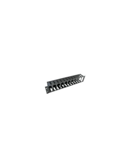 GUIACABLES PARA ARMARIO RACK 19  CON TAPA 1U