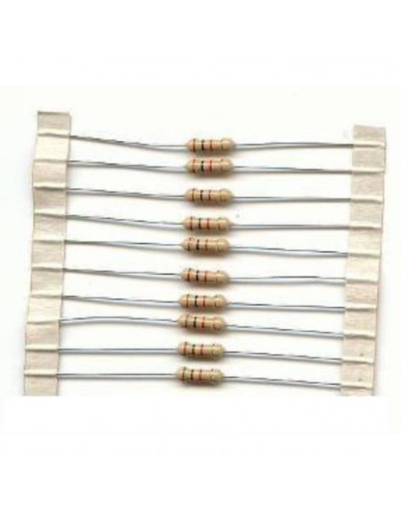 10 x RESISTENCIAS 1K OHM 5  2W CARBON FILM