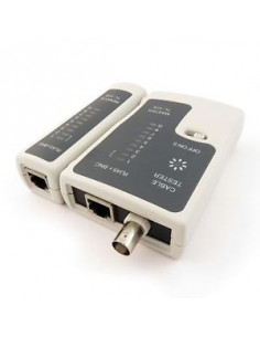 COMPROBADOR TESTER RED RJ45 RJ11 BNC FUNDA SATYCON