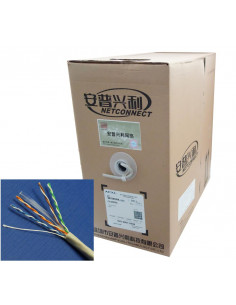 CABLE RED UTP RJ45 300M CAT6 NETWORK-600 COBRE GR