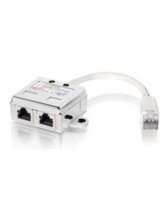 DUPLICADOR RJ45 EQUIP 127603 2 ETHERNET EN 1 CABLE