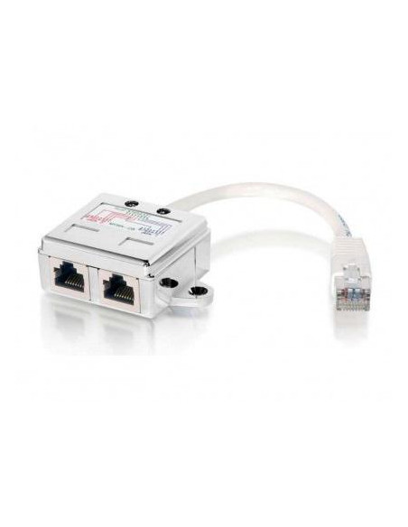 DUPLICADOR RJ45 EQUIP 127603 2 ETHERNET EN 1 CABLE