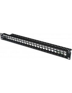 PATCH PANEL 24 PUERTOS RJ45 KEYSTONE VACIO