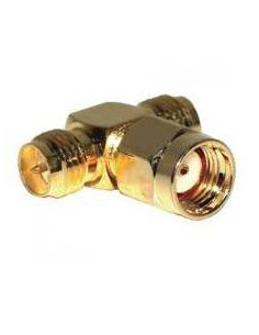 DUPLICADOR LADRON RP-SMA WIFI 1 X HEMBRA 2 X MACHO