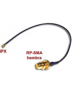 CABLE ADAPTADOR IPX A RP-SMA-HEMBRA