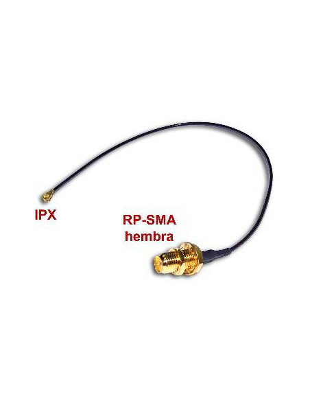 CABLE ADAPTADOR IPX A RP-SMA-HEMBRA