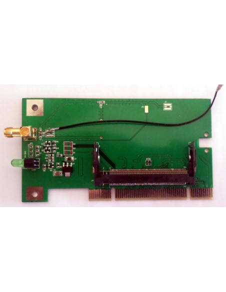 ADAPTADOR DE MINI-PCI A PCI WIFI CONECTOR NEGRO