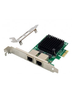 TARJETA RED PCI-E GIGA LAN DOBLE LP INTEL NIC82571