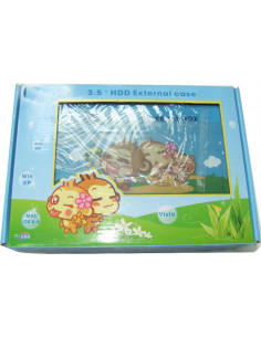 CARCASA EXTERNA HDD 3 5  INFANTIL IDE Y SATA