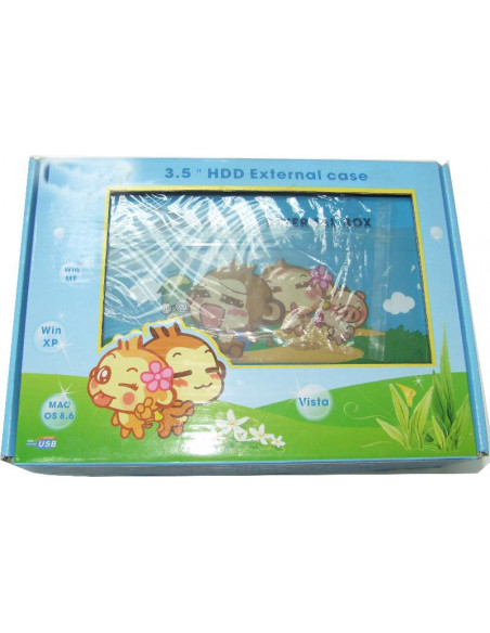 CARCASA EXTERNA HDD 3 5  INFANTIL IDE Y SATA