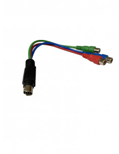 ADAPTADOR S-VIDEO A RCA HEMBRA