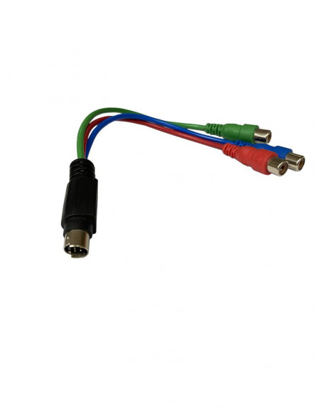 ADAPTADOR S-VIDEO A RCA HEMBRA