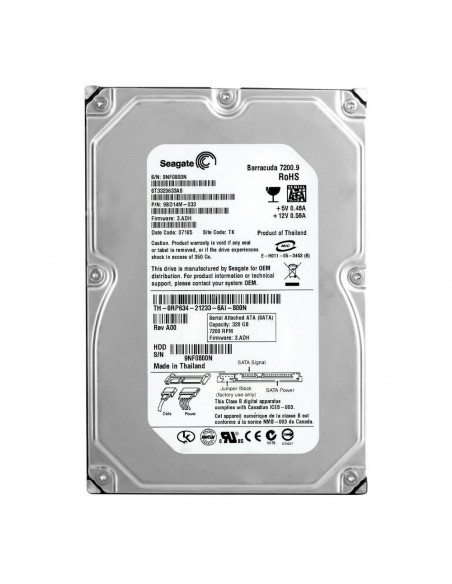 DISCO DURO HDD 3 5  SATA 250GB SEAGATE BARRACUDA