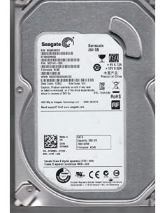 DISCO DURO HDD 3 5  SATA 250GB SEAGATE 1BD141-500