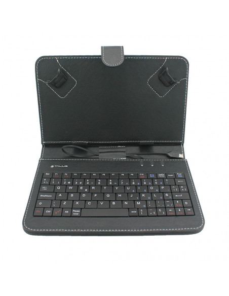 FUNDA CON TECLADO PARA TABLET 7  TALIUS NEGRA