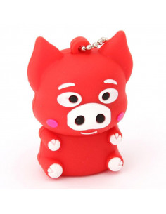 PENDRIVE USB3 0 32GB SATYCON CERDO ROJO M 1788