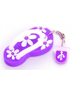 PENDRIVE USB3 0 32GB SATYCON CHANCLA MORADA M 1351