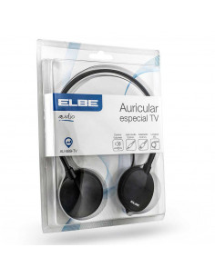 AURICULARES PARA TV ELBE CABLE LARGO 5M
