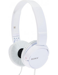 AURICULARES STEREO SONY MDR-ZX110 BLANCOS