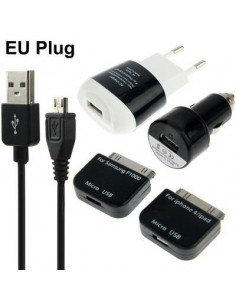 CARGADOR 5 EN 1 SAMSUNG GALAXY TAB IPHONE4 SATYCON