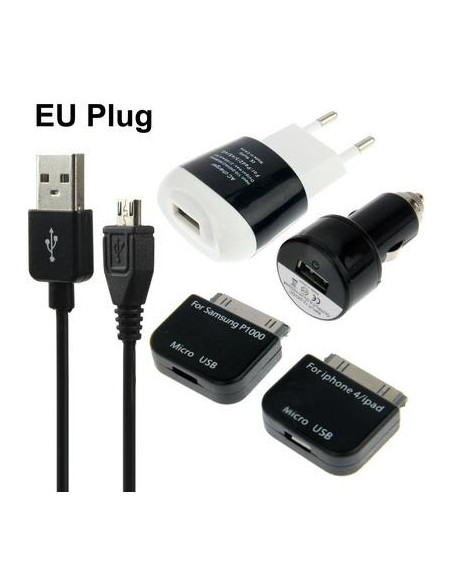 CARGADOR 5 EN 1 SAMSUNG GALAXY TAB IPHONE4 SATYCON