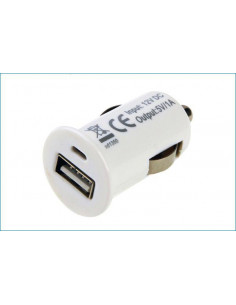CARGADOR MECHERO COCHE USB IPAD IPHONE 5V 1A BLA