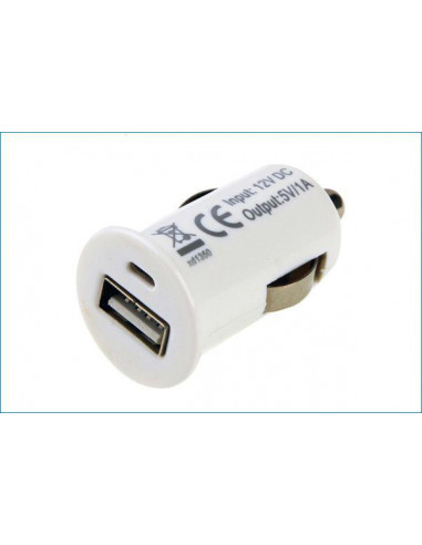 CARGADOR MECHERO COCHE USB IPAD IPHONE 5V 1A BLA