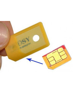 ADAPTADOR DE TARJETAS MICRO SIM A SIM