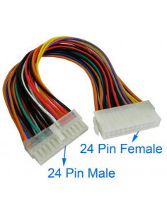 CABLE ALARGADOR CORRIENTE ATX2 24 PINES 26cm SATYC
