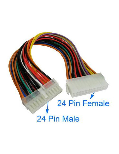 CABLE ALARGADOR CORRIENTE ATX2 24 PINES 26cm SATYC