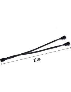 CABLE DUPLICADOR 2 VENTILADORES PWM FAN PLACA BASE