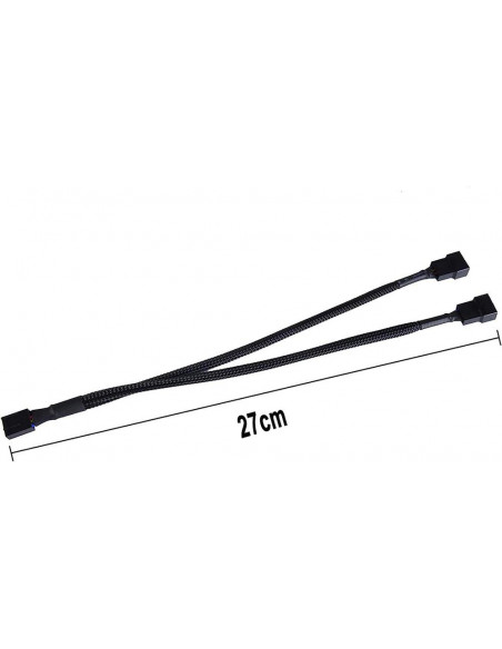 CABLE DUPLICADOR 2 VENTILADORES PWM FAN PLACA BASE