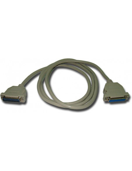 CABLE PARALELO 25P MACHO-HEMBRA SATYCON