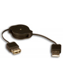 CABLE ALARGADOR USB1.1 RETRACTIL 1 METRO SATYCON
