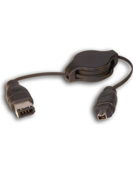 CABLE RETRACTIL IEE1394 4P-6P SATYCON