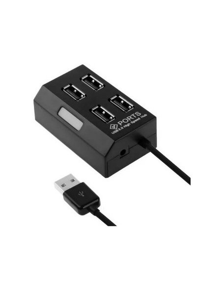 Multiplicador HUB USB 4 Puertos 2 0