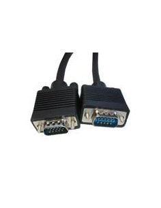 CABLE VGA  DB15 MACHO-MACHO 25M NEGRO
