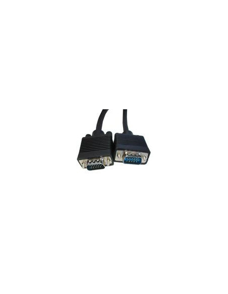 CABLE VGA  DB15 MACHO-MACHO 25M NEGRO