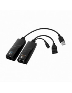 KIT CABLE ALARGADOR USB 2 0 RJ45 UTP 100M SATYCON