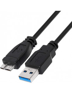 CABLE USB 3 0 A/MACHO - MICRO USB/B MACHO 0 4 M