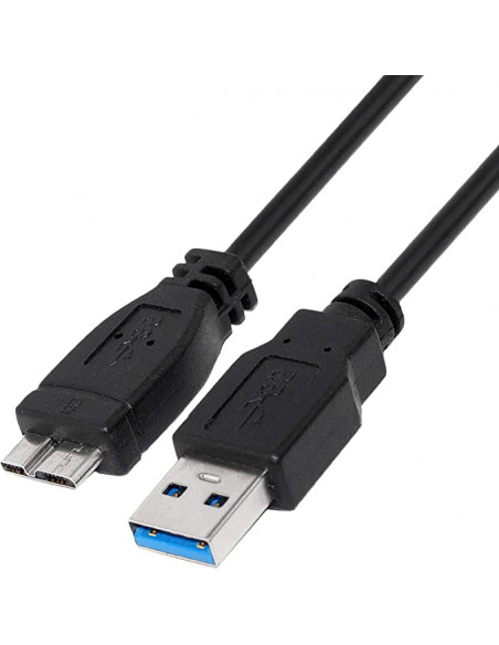 CABLE USB 3 0 A/MACHO - MICRO USB/B MACHO 0 4 M