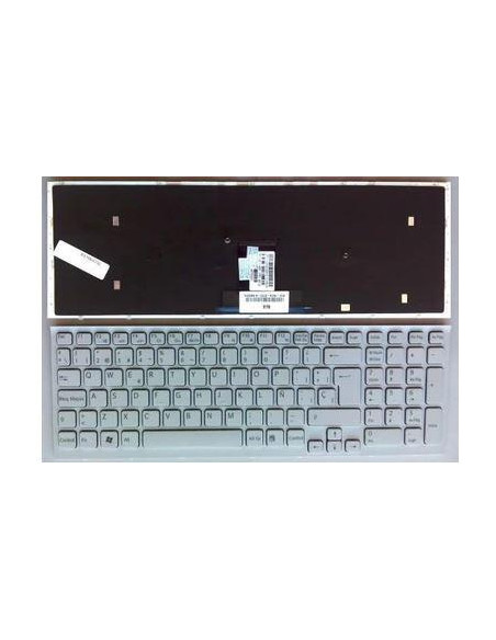 TECLADO SONY VAIO UK SIN Ñ BLANCO